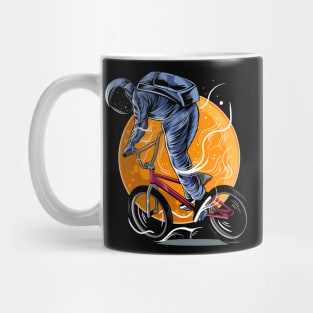 Astronaut Bike Rider BMX Mug